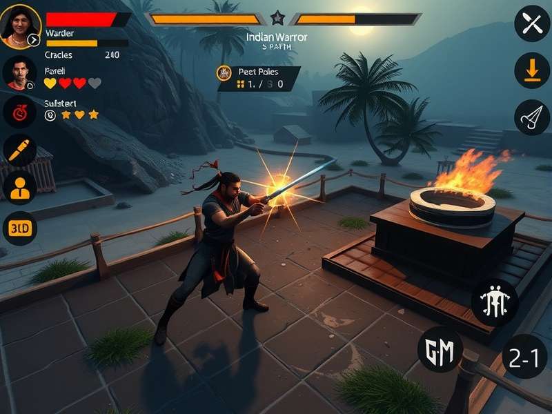 Indian Warrior S Path character customization screen